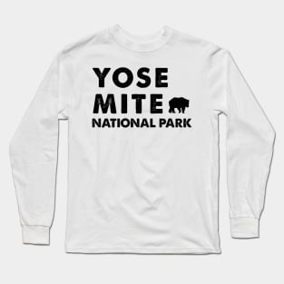 Yosemite National Park Retro Long Sleeve T-Shirt